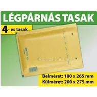 LÉGPÁRNÁS TASAK BARNA W4 BORÍTÉK D/14 1000 DARAB LÉGPÁRNÁS TASAK BARNA W4 BORÍTÉK D/14 1000 DARAB