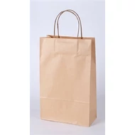 Bortartó papírtasak, 2-es, sodortfüles, natúr Bortartó papírtasak, 2-es, sodortfüles, natúr