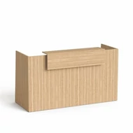 Recepciós asztal, 190x64,5 cm, MAYAH "Freedom SV-92", kőris Recepciós asztal, 190x64,5 cm, MAYAH "Freedom SV-92", kőris