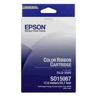 S015067 Festékszalag DLQ 3000 nyomtatóhoz, EPSON színes (eredeti)