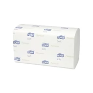 Kéztörlő, hajtogatott, H3 rendszer, TORK "Premium Z", extra fehér