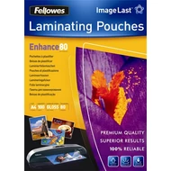 Meleglamináló fólia, 80 mikron, A4, fényes, 100 db,