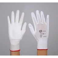Szerelőkesztyű, tenyéren mártott 9-es méret, fehér ( 10 pár / csomag ) Szerelőkesztyű, tenyéren mártott 9-es méret, fehér ( 10 pár / csomag )