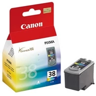 CL-38 Tintapatron Pixma iP1800, 2500, MP210 nyomtatókhoz, CANON színes, 3*3ml (eredeti)