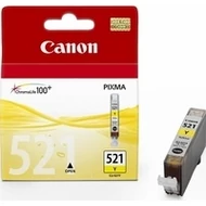 CLI-521Y Tintapatron Pixma iP3600, 4600, MP540 nyomtatókhoz, CANON sárga, 9ml (eredeti)