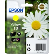 T18044010 Tintapatron XP 30, 102, 202, 205 nyomtatókhoz, EPSON sárga, 3,3ml (eredeti)