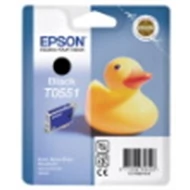 T05514010 Tintapatron StylusPhoto R240, R245, RX420 nyomtatókhoz, EPSON fekete, 8ml (eredeti)