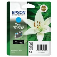 T05924010 Tintapatron StylusPhoto R2400 nyomtatóhoz, EPSON kék, 13ml (eredeti)