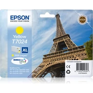 T70244010 Tintapatron WorkForce Pro 4015, 4095, 4525 nyomtatókhoz, EPSON sárga, 21,3 ml (eredeti)
