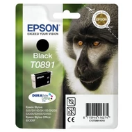 T08914011 Tintapatron Stylus S20, SX100, 105 nyomtatókhoz, EPSON fekete, 5,8ml (eredeti)