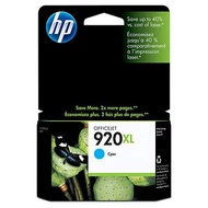 CD972AE Tintapatron OfficeJet 6000, 6500 nyomtatókhoz, HP 920xl kék, 700 oldal (eredeti)