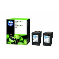 D8J43AE Tintapatron DeskJet D2560, F4224, F4280 nyomtatókhoz, HP 300xl fekete, 2*600 oldal (eredeti)