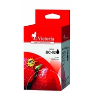 02 Tintapatron BJ-200, 230 nyomtatókhoz, VICTORIA fekete, 30ml (kompatibilis)