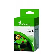 T040 Tintapatron Stylus C62, CX3200 nyomtatókhoz, VICTORIA fekete, 17ml (kompatibilis)