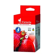 513 Tintapatron Pixma MP240, 260, 480 nyomtatókhoz, VICTORIA színes, 15ml (kompatibilis)