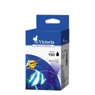 15D Tintapatron DeskJet 810c, 812c, 816 nyomtatókhoz, VICTORIA fekete, 42ml (kompatibilis)