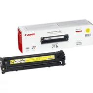 CRG-716Y Lézertoner i-SENSYS LBP 5050 nyomtatóhoz, CANON sárga, 1,5k (eredeti)