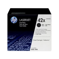 Q5942XD Lézertoner LaserJet 4250, 4350 nyomtatókhoz, HP fekete, 2*20k (eredeti)