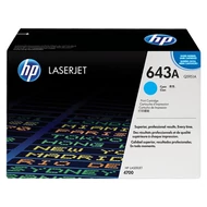 Q5951A Lézertoner ColorLaserJet 4700 nyomtatóhoz, HP 643A kék, 10k (eredeti)