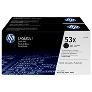 Q7553XD Lézertoner LaserJet P2014, P2015, M2727MFP nyomtatókhoz, HP fekete, 2*7k (eredeti)