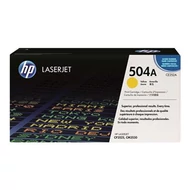 CE252A Lézertoner ColorLaserJet CM3530, CP3525 nyomtatókhoz, HP 504A sárga, 7k (eredeti)
