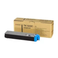 TK520C Lézertoner FS C5015 nyomtatóhoz, KYOCERA kék, 4k (eredeti)