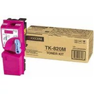 TK820M Lézertoner FS 8100DN nyomtatóhoz, KYOCERA vörös, 7k (eredeti)