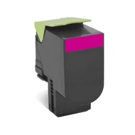 80C20M0 Lézertoner CX410/510 nyomtatóhoz, LEXMARK vörös, 3k (return) (eredeti)