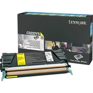 5220YS Lézertoner Optra C522, 524 nyomtatókhoz, LEXMARK sárga, 3k (return) (eredeti)