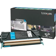 5240CH Lézertoner Optra C524 nyomtatóhoz, LEXMARK kék, 5k (return) (eredeti)