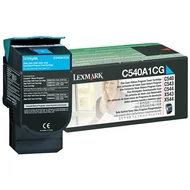 540A1CG Lézertoner C540, 543, 544 nyomtatókhoz, LEXMARK kék, 1k (return) (eredeti)