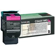 544X1MG Lézertoner C544, X544 nyomtatókhoz, LEXMARK vörös, 4k (return) (eredeti)