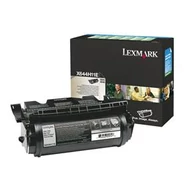 644H11E Lézertoner Optra X642e, 644, 646 nyomtatókhoz, LEXMARK fekete, 21k (return) (eredeti)
