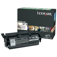 654X11E Lézertoner X654, 656, 658 nyomtatókhoz, LEXMARK fekete, 36k (return) (eredeti)