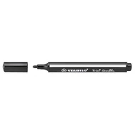 Filctoll, 1,5-2 mm, rugós hegy, STABILO "Trio Scribbi", fekete Filctoll, 1,5-2 mm, rugós hegy, STABILO "Trio Scribbi", fekete