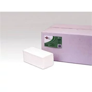 Kéztörlő, Z/V hajtogatott, 2 rétegű, fehér