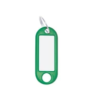 Kulcscímke, 10 db, WEDO zöld Kulcscímke, 10 db, WEDO zöld