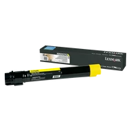 Lexmark Optra C950/X950de/X952de/X954de sárga TONER, 24K (eredeti)