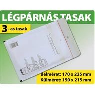 LÉGPÁRNÁS TASAK FEHÉR W3 BORÍTÉK C/13 10000 DARAB LÉGPÁRNÁS TASAK FEHÉR W3 BORÍTÉK C/13 10000 DARAB