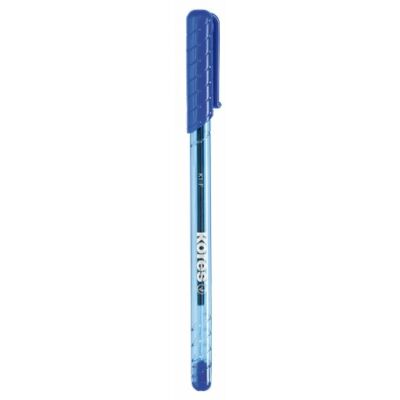 Golyóstoll, 0,7 mm, kupakos, KORES "K1-F", kék