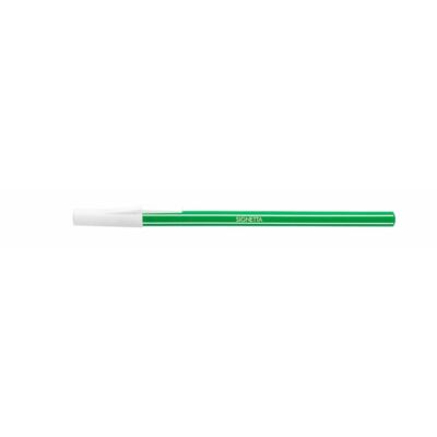 Golyóstoll, 0,7 mm, kupakos, ICO "Signetta", zöld (50db)