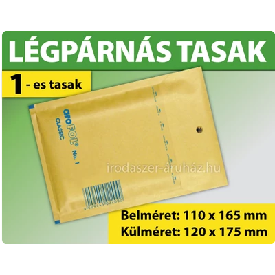 LÉGPÁRNÁS TASAK BARNA W1 BORÍTÉK A/11 1000 DARAB