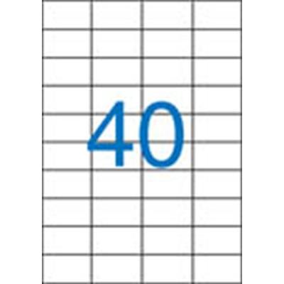 ETIKETT 52,5x29,7 mm-es