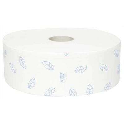Toalettpapír, T1 rendszer, 2 rétegű, 26 cm átmérő, TORK "Premium soft", extra fehér