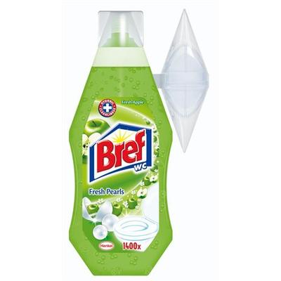 WC-tisztítógél, 360 ml, BREF, zöldalma