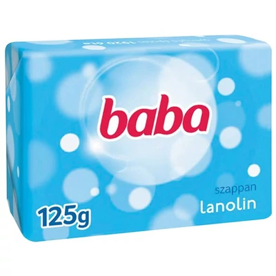 Krémszappan, 125 g, BABA, lanolinos