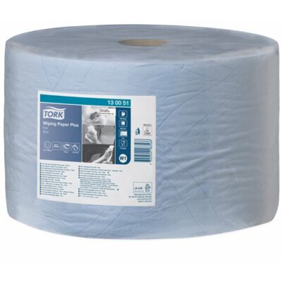 Törlőpapír, tekercses, általános tisztításhoz, TORK "Advanced 420", kék
