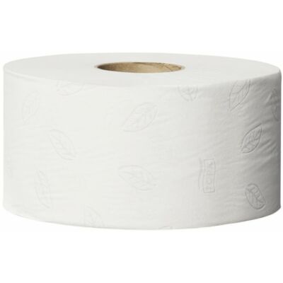 Toalettpapír, T2 rendszer, 2 rétegű, 19 cm átmérő, TORK "Advanced mini jumbo", fehér