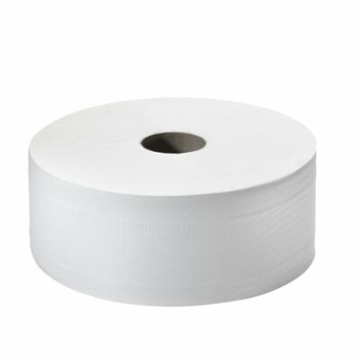 Toalettpapír, T1 rendszer, 2 rétegű, 26 cm átmérő, TORK "Universal", fehér