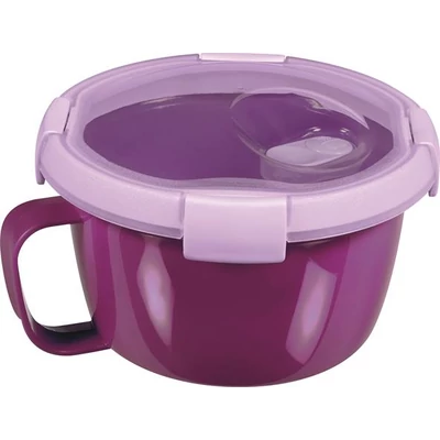 Ételtartó, 0,9l, CURVER, "Smart to go", lila